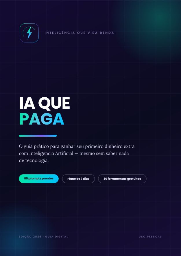 Capa do guia IA QUE PAGA